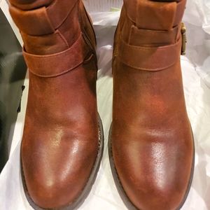 Chunky Heeled Booties